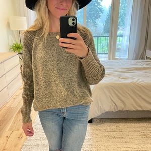 Marled brown Rue21 sweater.